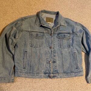 Vintage Gap Light Blue Denim Jacket Mens XL